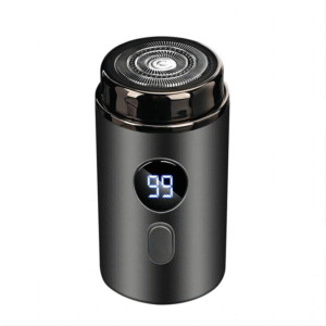 Electric Razor for Men, Mini-Shave Portable Electric Shaver, Pocket Size  Wet and Dry Mens Razor, One-Button Use, USB Mini Shaver Charging Suitable for Home, Car, Travel Comfort